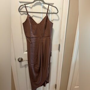 Lulus Mauve Sleeveless Dress- NWT